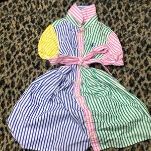 Ralph Lauren Striped Cotton Fun Shirtdress matching outfit